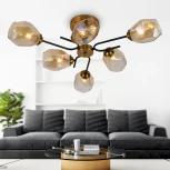 Потолочная люстра на штанге Rivoli Melanthe 3125-306