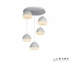 Подвесной светильник iLedex Flake WLD8885-5Y WH (220V, на проводе)