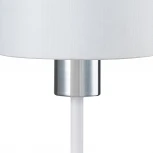Настольная лампа Escada Denver 1109/1 E14*40W White/Silver (220V, круглые)