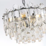 Подвесная люстра хрустальная Modelux MODELUX ML.7083.8 CR