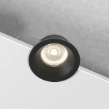 Светильник встраиваемый Elektrostandard Andi 25061/01 GU10 черный IP44 (220V, круглые)