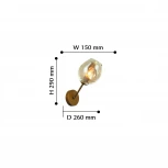 Бра Favourite Traube 2360-1W