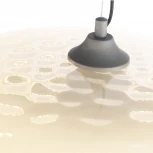 Подвесной светильник ST Luce Ripple SL6014.503.01 Серый/Молочный LED 1*42W (220V, на тросе, круглые)