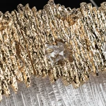 Подвесная люстра светодиодная хрустальная Modelux MODELUX ML.6028.600 GD