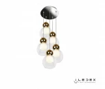 Подвесной светильник iLedex Blossom C4476-5R GL (220V, на проводе, шарики)