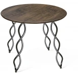 Стол SHT-TU17/80 МДФ черный муар/палисандр Sheffilton SHT-TU17 3533725701