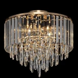 Потолочная люстра каскадная хрустальная Citilux Leonna CL320162