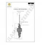 Подвесная люстра iLamp Manhattan 051D-11 NIC