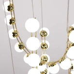 Подвесной светильник Favourite Helmet 4590-4P (LED, 220V, шарики, круглые)