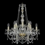 Подвесная люстра Bohemia 1411 1411/6+3/195/h-66/G