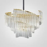 Подвесная люстра Waltz D100 ImperiumLoft Waltz01 (177868-26) (220V, хрусталь, на цепи)