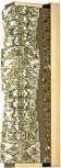 Бра светодиодное хрустальное Dio D'Arte Magaza Magaza L 2.11x47.100 G