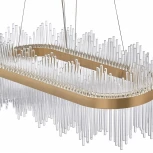 Подвесная люстра Arte Milano Venezia 311033/L800 BS (регулировка яркости, LED, 220V, хрусталь, пульт управления, на тросе)