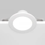 Встраиваемый светильник Stockton 3000-6000K 1x7Вт 110° IP 44 LED Maytoni Technical DL015-6-L7W (220V)