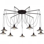 Подвесной светильник Citilux Эдисон CL451292 (220V, на проводе, паук)