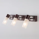 Спот Eurosvet 21130 21130/3 хром/венге (220V, листья, круглые)