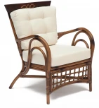 Кресло Secret De Maison Kavanto коричневый античный / Brown Antique (натуральный ротанг)