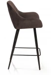 Стул полубарный Robert, бархат антрацит 14 Top Concept ROBERT 76779