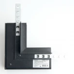 Соединитель внутренний для низковольтного встраиваемого шинопровода, черный Feron LD2005 41982