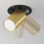 Встраиваемый светильник FOCUS S GU10 1x10Вт Maytoni Technical C048CL-U-1BMG (220V, круглые)
