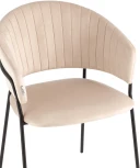 Стул Stool Group Бруно велюр кремовый УТ000037664