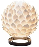 Интерьерная настольная лампа артишок Globo Bali 25854T