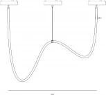 Трековый светильник светодиодный с гибким неоном SWG SLIM SL-SLIM-360WH-42-CCT (48V)
