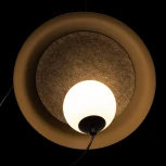 Подвесной светильник Loft It Wonders 10237P Black (220V, на тросе, шар)