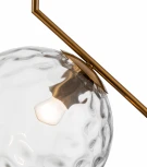 Подвесной светильник Dolce V000118 (11007/1P Clear) (220V, на проводе, шар)