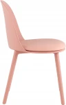 Стул Fog с подушкой пластик пыльно-розовый УТ000036898