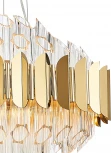 Подвесная люстра Natali Kovaltseva Rivera 81443/8C GOLD