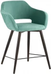 Стул полубарный Stool Group Саймон велюр морской УТ000025171