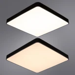 Потолочный светильник Arte Lamp Scena A2669PL-1BK (LED, 220V, пульт управления)