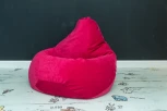 Кресло мешок Dreambag Груша Малиновый Микровельвет (2XL, Классический) 5011831