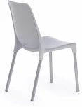 Обеденный стул Tetchair GENIUS (Металл,Пластик/Серый,Хром) 19113