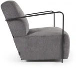 Кресло La Forma (ex Julia Grup) Gamer (Серый/ Сталь,Акрил,Сосна,Пена,Металл,Пенополиуретан)