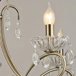 Подвесная люстра Reluce 01666-0.4-05 (220V, подвески, на цепи, подсвечник, свеча)