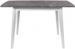 Стол Bradex Home Oslo раскладной 120-160x80x76см, Мрамор Сиена, белый (RF 0585)