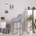 Стул полубар R-Home Kent Грей/Линк
