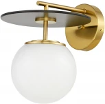 Бра Lumina Deco Dalton LDW 7014-1 MD+BK (220V, шар)