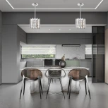 Потолочная люстра на штанге Arte Milano Sorrento-1409 371409/1/350/200 CR (220V)