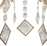 Подвесная люстра Arte Milano AM342101 342101/6 FGD (220V, подвески, на цепи, подсвечник, свеча)