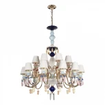 Подвесная люстра ярусная Loft It Grace 10203/12+8 Mult (220V, подвески, на цепи)