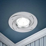 Встраиваемый точечный светильник ЭРА KL43 WH/1 (12V, круглые)