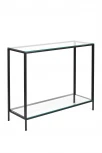 Консольный стол AllConsoles 1081-CB clear черный муар