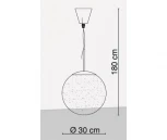 Подвесной светильник Globo BALLA 1582