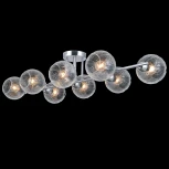 Потолочная люстра на штанге ILLUMICO IL0701-8CSQ-24 CR ARIES