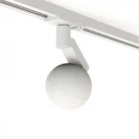 Трековый светильник однофазный 7W 220V White RAUMBERG 8588Wh (LED, шар)