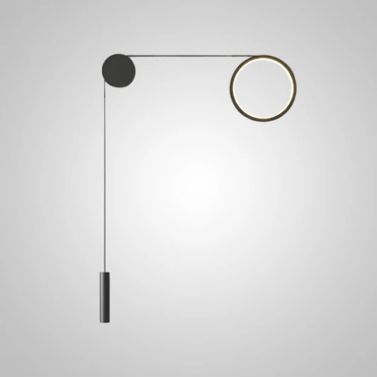 Hook01 Настенный светильник Hook Left ImperiumLoft Hook01 (LED, 220V)