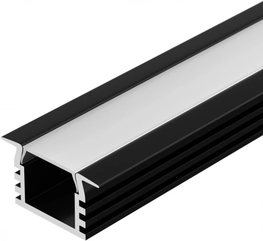 017642 Профиль PDS-F-2000 ANOD Black (Алюминий) 017642 Arlight